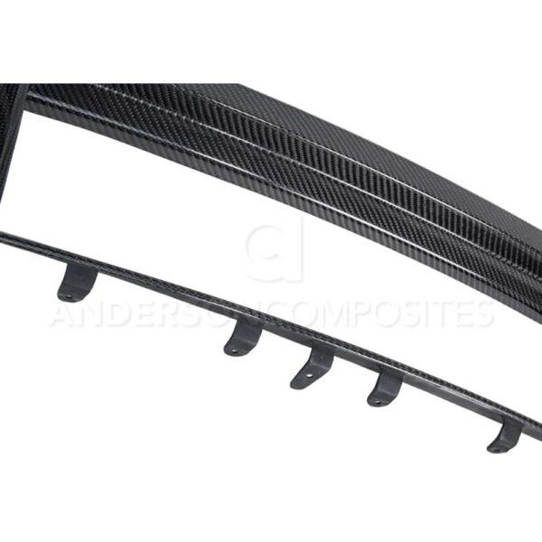 Anderson Composites, AC-LG1213FDGT, Carbon fiber front lower grille for 2013-2014 Ford Mustang Shelby GT500