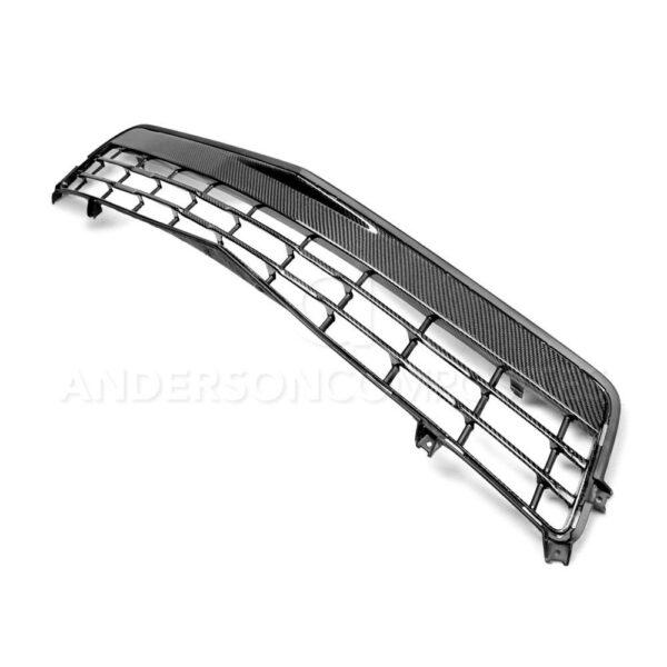 Anderson Composites, AC-LG14CHCAM, Carbon fiber front lower grille for 2014-2015 Chevrolet Camaro SS, 1LE, Z28