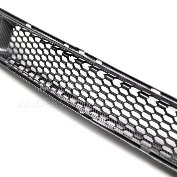 Anderson Composites, AC-LG15FDMU, Carbon fiber front lower grille for 2015-2017 Ford Mustang