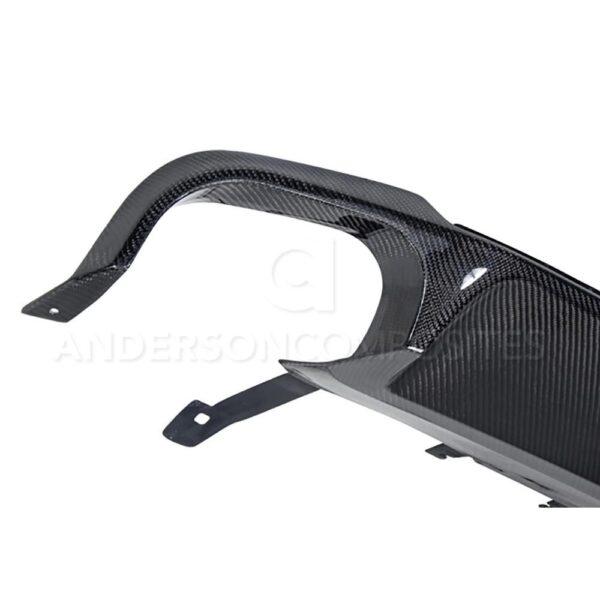 Anderson Composites, AC-RD1213FDGT, Carbon fiber rear diffuser for 2013-2014 Ford Mustang GT500 and 2013-2014 Mustang GT W/APP PKG, 2013 BOSS 302