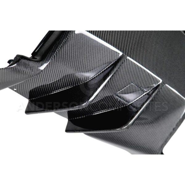 Anderson Composites, AC-RL14CHC7, Carbon fiber rear diffuser for 2014-2019 Chevrolet Corvette C7 Stingray/Z06/ZR1