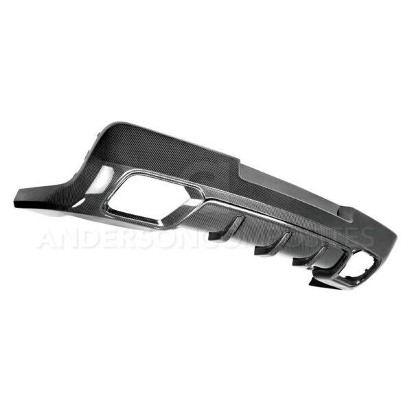 Anderson Composites, AC-RL14CHCAM-Z28, Type-Z28 carbon fiber rear valance for 2014-2015 Chevrolet Camaro