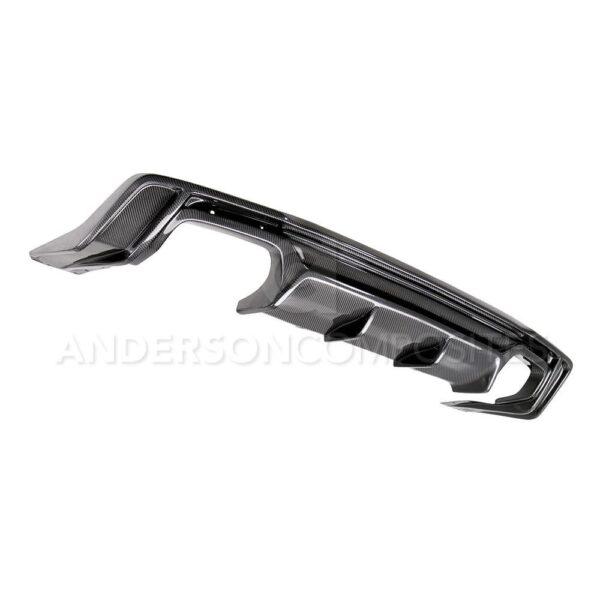 Anderson Composites, AC-RL16CHCAM-AZ, Type-AZ carbon fiber rear valance for 2016-2021 Chevrolet Camaro