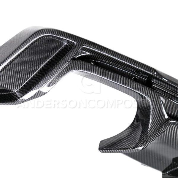 Anderson Composites, AC-RL16CHCAM-AZ, Type-AZ carbon fiber rear valance for 2016-2021 Chevrolet Camaro