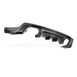 Anderson Composites, AC-RL17CHCAMZL-AZ, Type-AZ carbon fiber rear diffuser for 2017-2021 Chevrolet Camaro ZL1 1LE