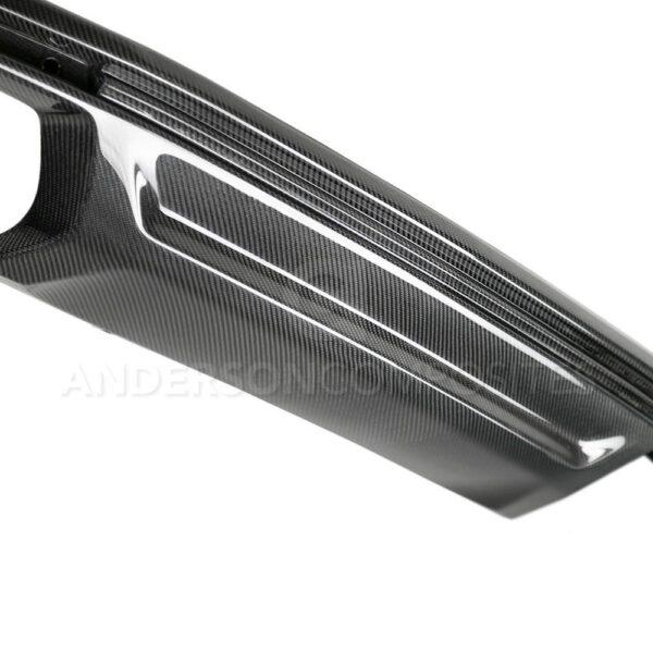 Anderson Composites, AC-RL17CHCAMZL-LE, Type-OE carbon fiber rear diffuser for 2017-2021 Chevrolet Camaro ZL1 1LE