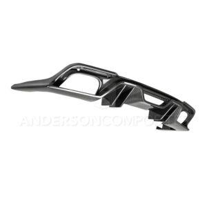 Anderson Composites, AC-RL18FDMU-AR, Type-AR carbon fiber quad tip rear valance for 2018-2020 Ford Mustang