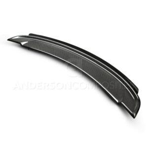 Anderson Composites, AC-RS14CHCAM-Z28W, Type-Z28 carbon fiber rear spoiler with adjustable wickerbill for 2014-2015 Chevrolet Camaro Z28