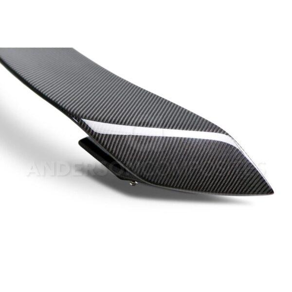 Anderson Composites, AC-RS15FDMU-GR, Type-GR (GT350R Style) carbon fiber rear spoiler for 2015-2020 Ford Mustang