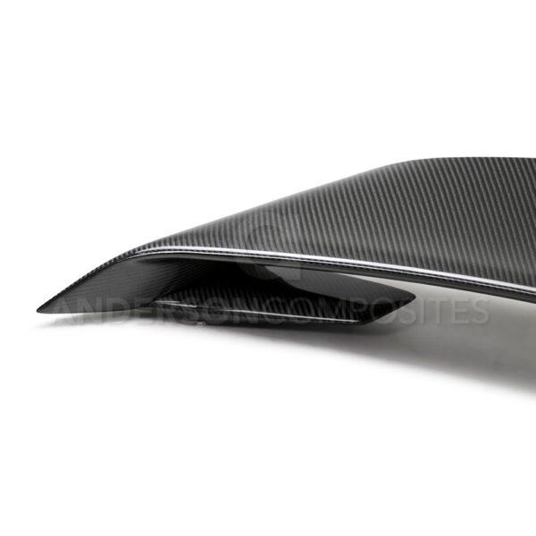 Anderson Composites, AC-RS15FDMU350-OE, Type-OE carbon fiber rear spoiler for 2015-2019 Ford Mustang Shelby GT350R