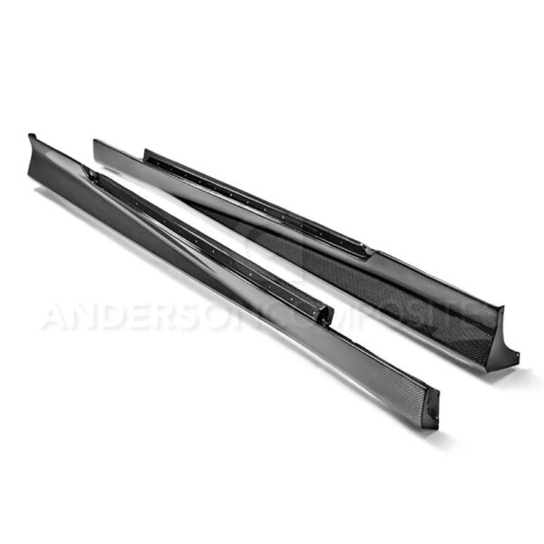 Anderson Composites, AC-SS1011CHCAM-OE, Type-OE carbon fiber side rocker panels for 2010-2013 Chevrolet Camaro