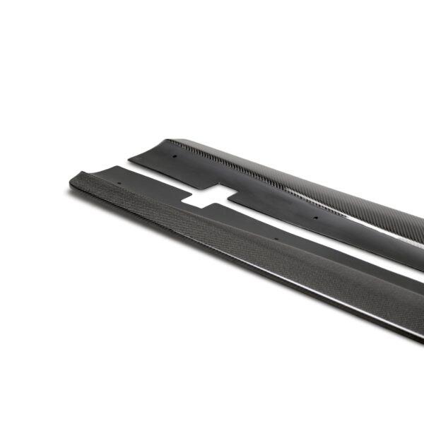 2020-2021 Dodge Charger Hellcat widebody carbon fiber rocker panels