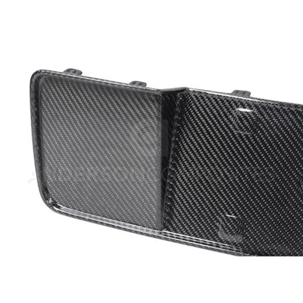 Anderson Composites, AC-TG1213FDGT, Carbon fiber license plate panel for 2013-2014 Ford Mustang GT/V6/GT500/2013 BOSS 302