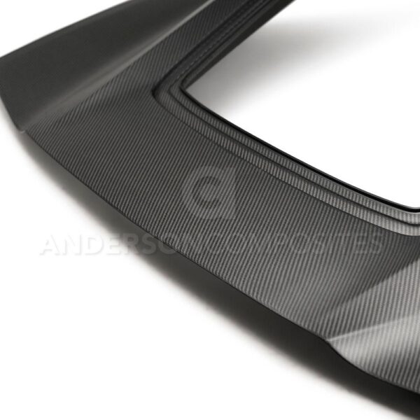 Anderson Composites, AC-TL14CHC7-DRY, Type-OE DRY CARBON decklid for 2014-2019 Chevrolet Corvette C7