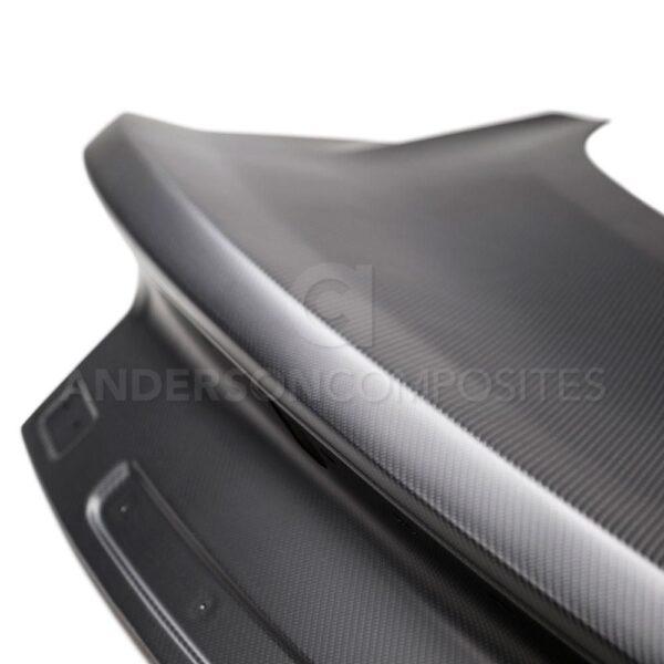 Anderson Composites, AC-TL15FDMU-DRY, Type-OE DRY CARBON decklid for 2015-2020 Ford Mustang