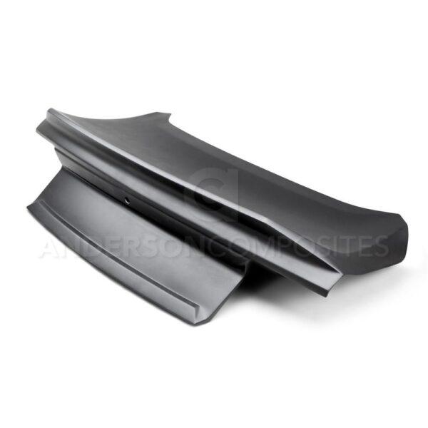 Anderson Composites, AC-TL15FDMU-SA-GF, Type-ST fiberglass decklid with integrated spoiler for 2015-2020 Ford Mustang