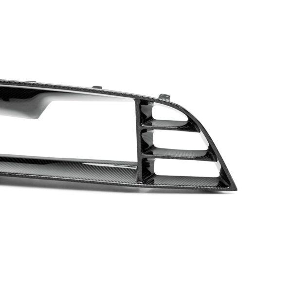 Anderson Composites, AC-UG1213FDGT, Carbon fiber front upper grille for 2013-2014 Ford Shelby GT500, with no Cobra emblem placeholder