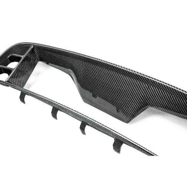 Anderson Composites, AC-UG1213FDGT, Carbon fiber front upper grille for 2013-2014 Ford Shelby GT500, with no Cobra emblem placeholder