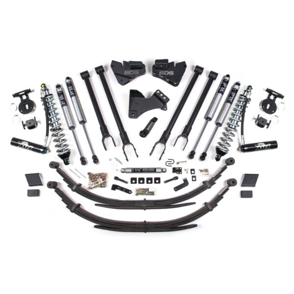 5 Inch Lift Kit w/ 4-Link - FOX 2.5 Coil-Over Conversion - Ford F250/F350 Super Duty (20-22) 4WD - Diesel