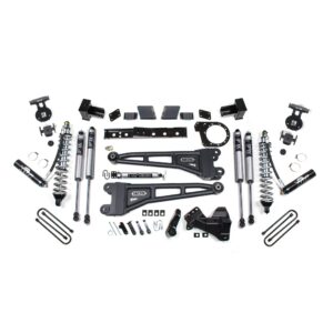 6 Inch Lift Kit w/ Radius Arm - FOX 2.5 Coil-Over Conversion - Ford F350 Super Duty DRW (20-22) 4WD - Diesel