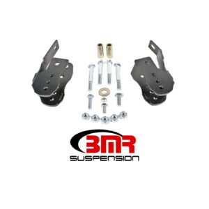 BMR Suspension CAB005H - Control Arm Relocation Brackets, Bolt-on - 2005-2014 Ford Mustang