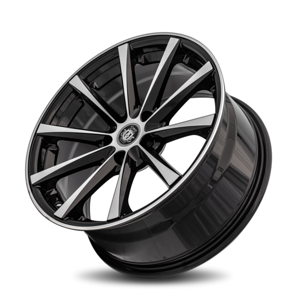 C10N 18x9.5 Blank 35 73.1 Gloss Black Machine Face