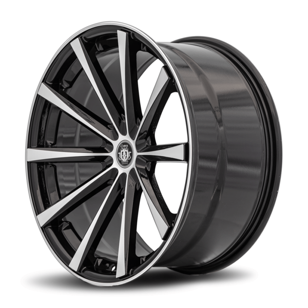 C10N 20x9.5 Blank 40 73.1 Gloss Black Machine Face