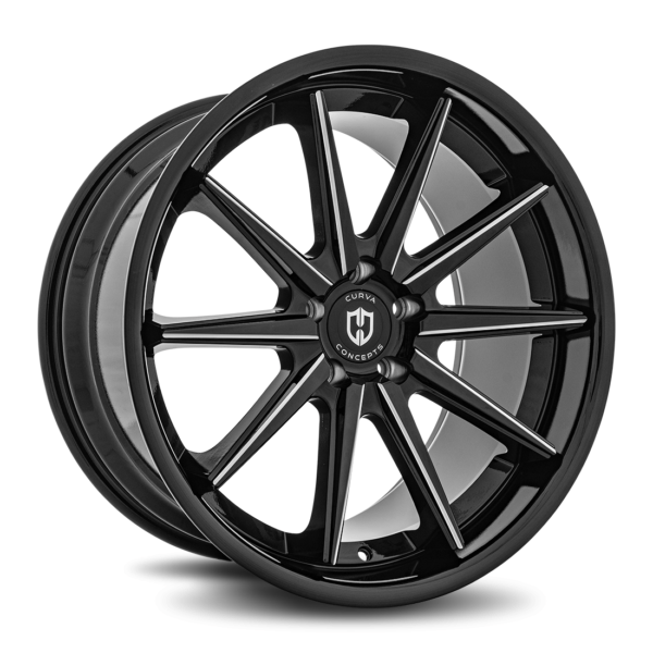 C24 20x10.5 Blank 35 73.1 Gloss Black Milled