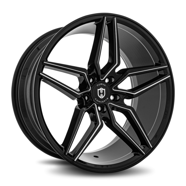 C25 20x10 Blank 40 73.1 Gloss Black Milled