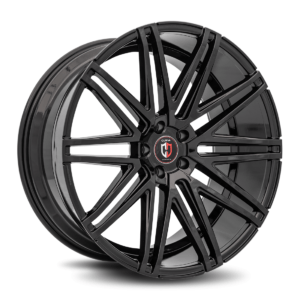 C48 22x10.5 5x115 25 71.5 Gloss Black