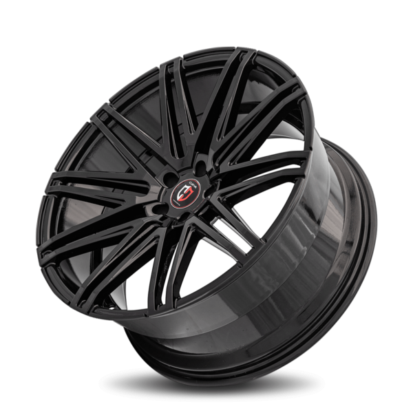 C48 22x10.5 5x115 25 71.5 Gloss Black