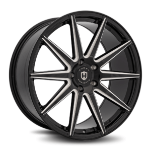 C49 22x10.5 Blank 25 73.1 Gloss Black Milled