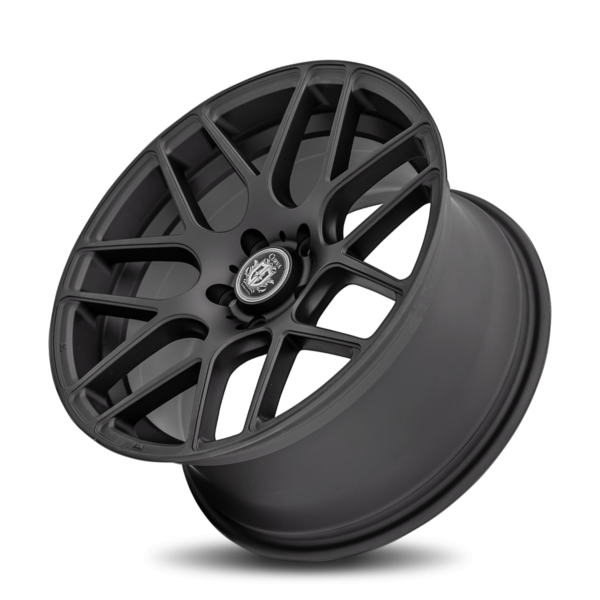 C7 18x9 5x120 35 72.6 Matte Black