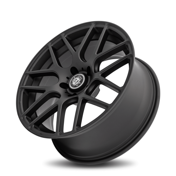 C7 19x9.5 5x120 25 72.56 Matte Black