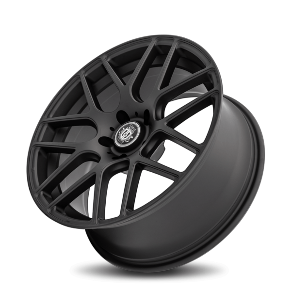 C7 19x9.5 5x120 40 72.56 Matte Black