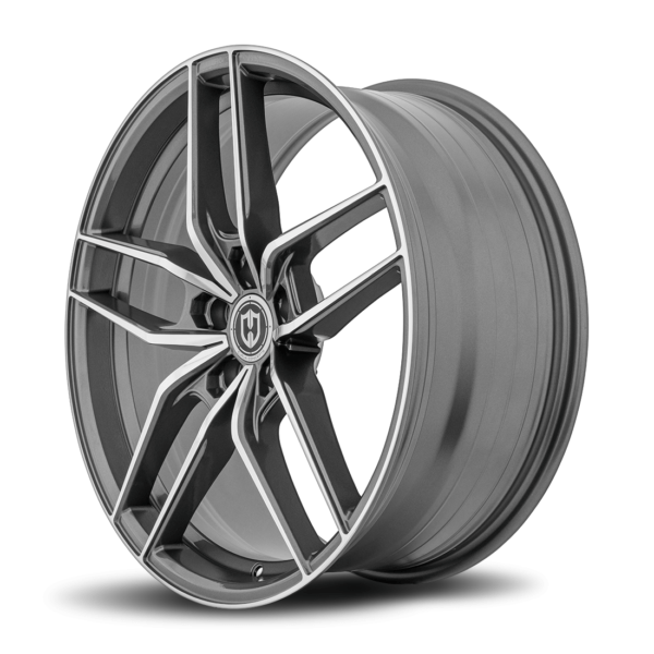 CFF25 18x8.5 Blank 35 73.1 Gun Metal Machine Face