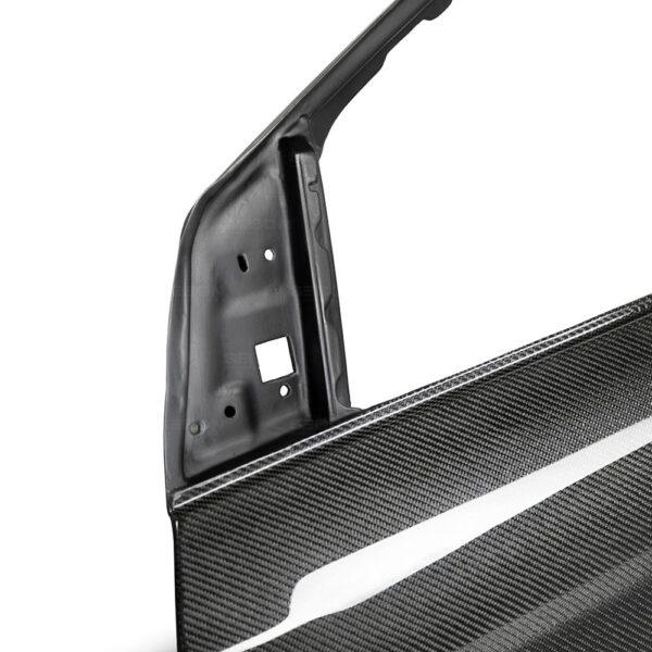 Anderson Composites, DD16FDFO-F, Carbon fiber front doors for 2016-2018 Ford Focus RS (Front)