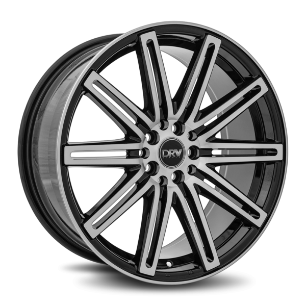 D13 18x8 5x100/114.3 40 73.1 Gloss Black Machine Face