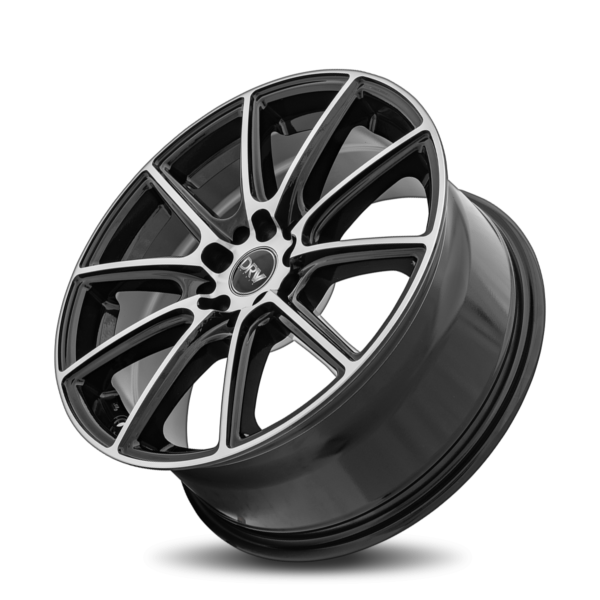 D16 18x8 4x100/114.3 40 73.1 Gloss Black Machine Face