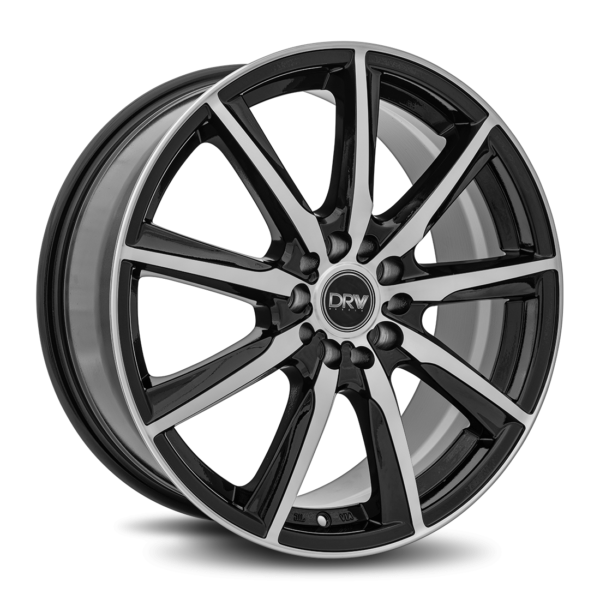 D18 18x7.5 5x105/114.3 40 73.1 Gloss Black Machine Face