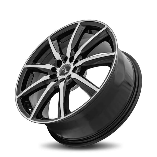 D18 18x7.5 5x105/114.3 40 73.1 Gloss Black Machine Face