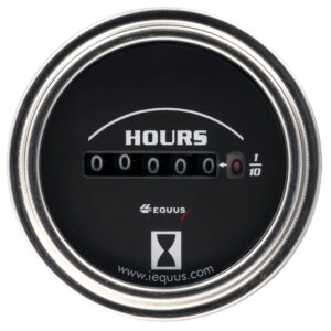 2 in. Chrome Hourmeter