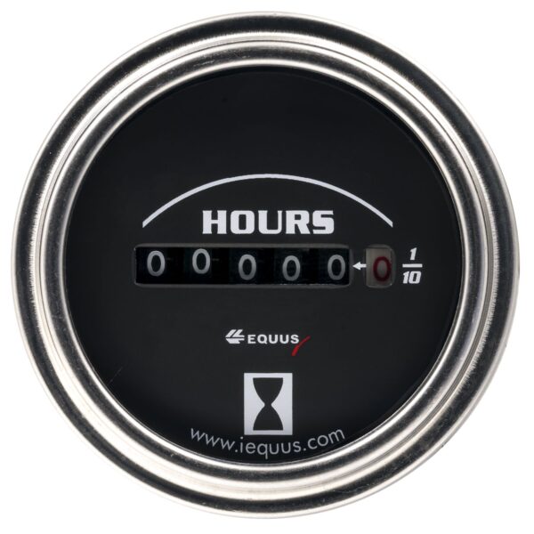 2 in. Chrome Hourmeter