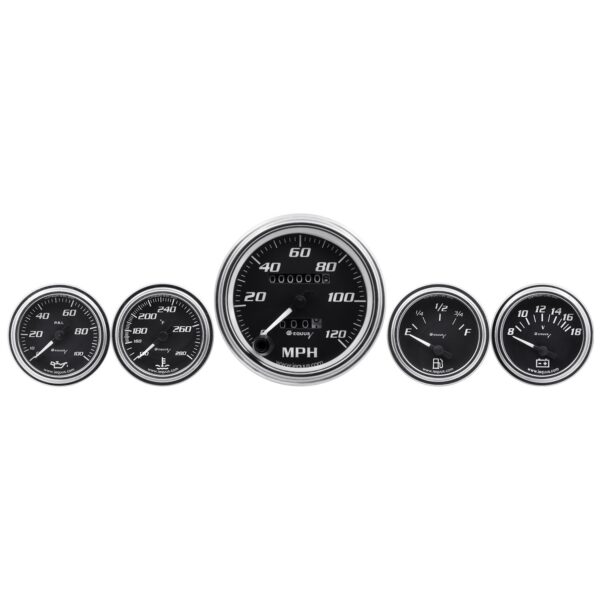 5 Piece Gauge Kit - 3-3/8 in, 2 in