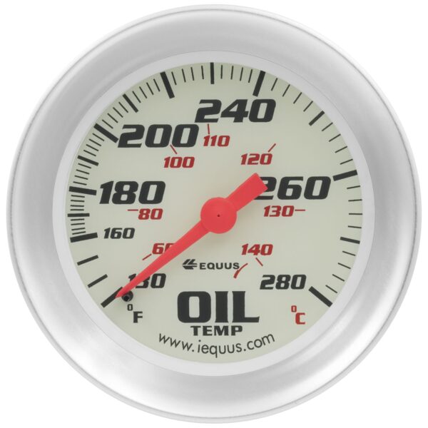 2-5/8 in. Mechanical Oil Temperature Gauge