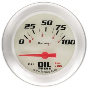 2-5/8 in. Electric Oil Pressure Gauge