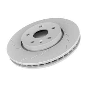 Front Right  Frozen Rotors Slotted 1001 FZR SR