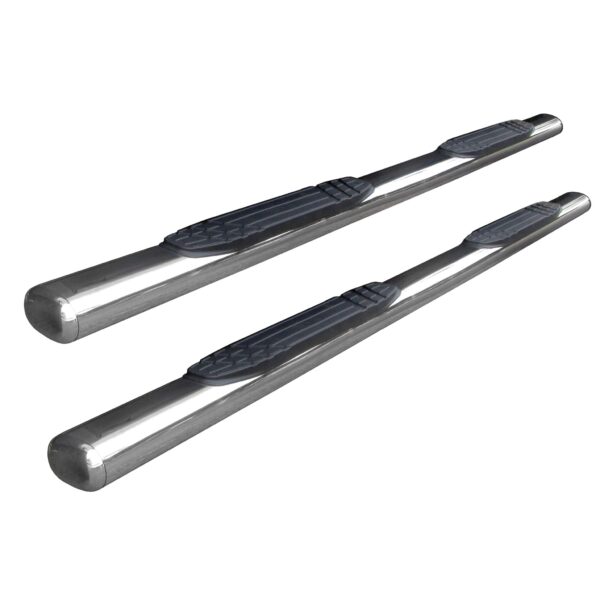 Big Country Truck Accessories 104876 - 4" Fusion Series Side Bars - BARS ONLY - Polished Stainless Steel