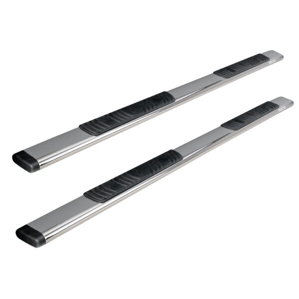 Big Country Truck Accessories 395676 - 5" WIDESIDER Platinum Side Bars - BARS ONLY - Polished Stainless Steel