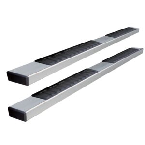 Big Country Truck Accessories 397876 - 6" WIDESIDER II Platinum Side Bars - BARS ONLY - Polished Stainless Steel